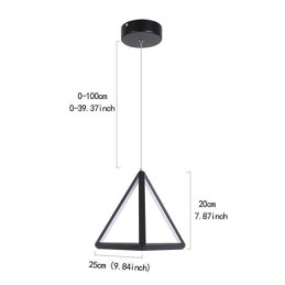 Postmoderne Pendelleuchte Geometrisches Dreieck Licht Kreative Lampenbeleuchtung