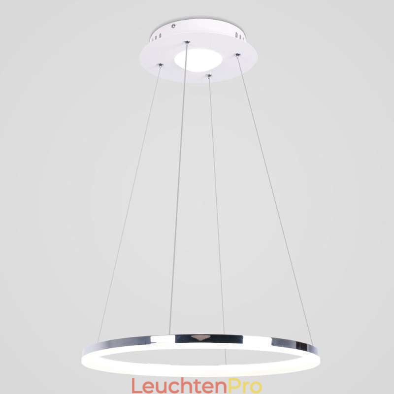 Moderne Pendelleuchte Acryl Kreis Lampe 40cm