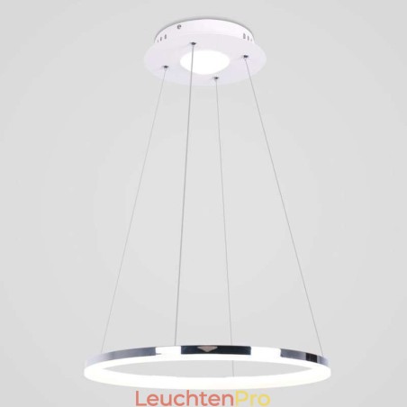Moderne Pendelleuchte Acryl Kreis Lampe 40cm Moderne Pendelleuchte Acryl Kreis Lampe 40cm