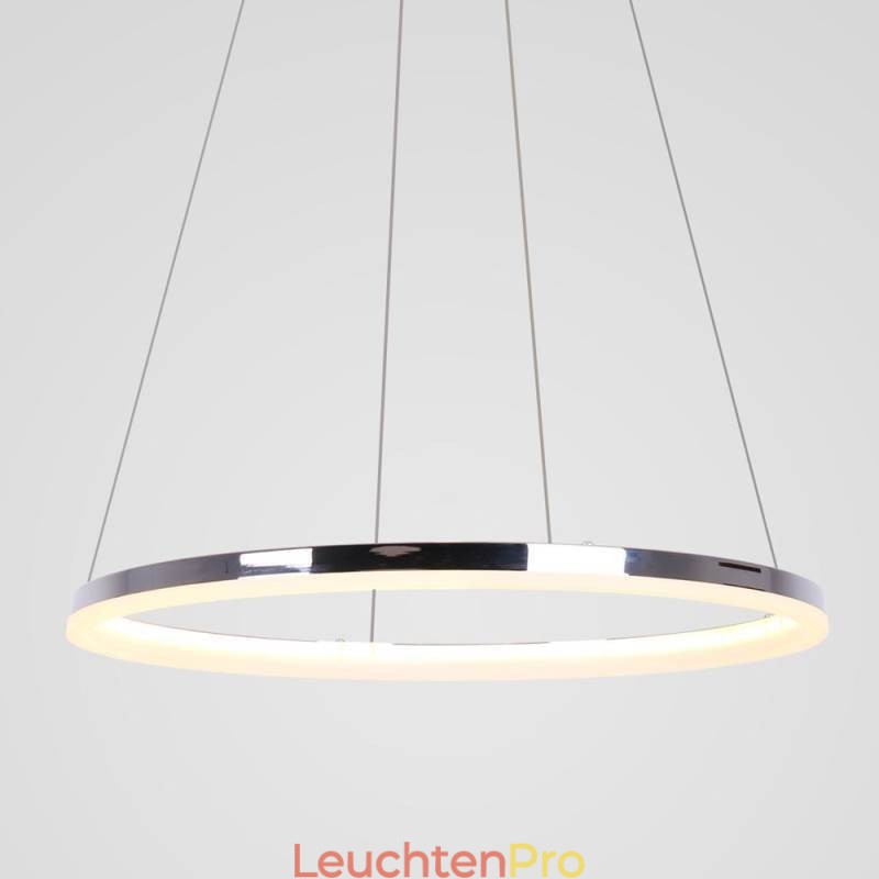Moderne Pendelleuchte Acryl Kreis Lampe 40cm