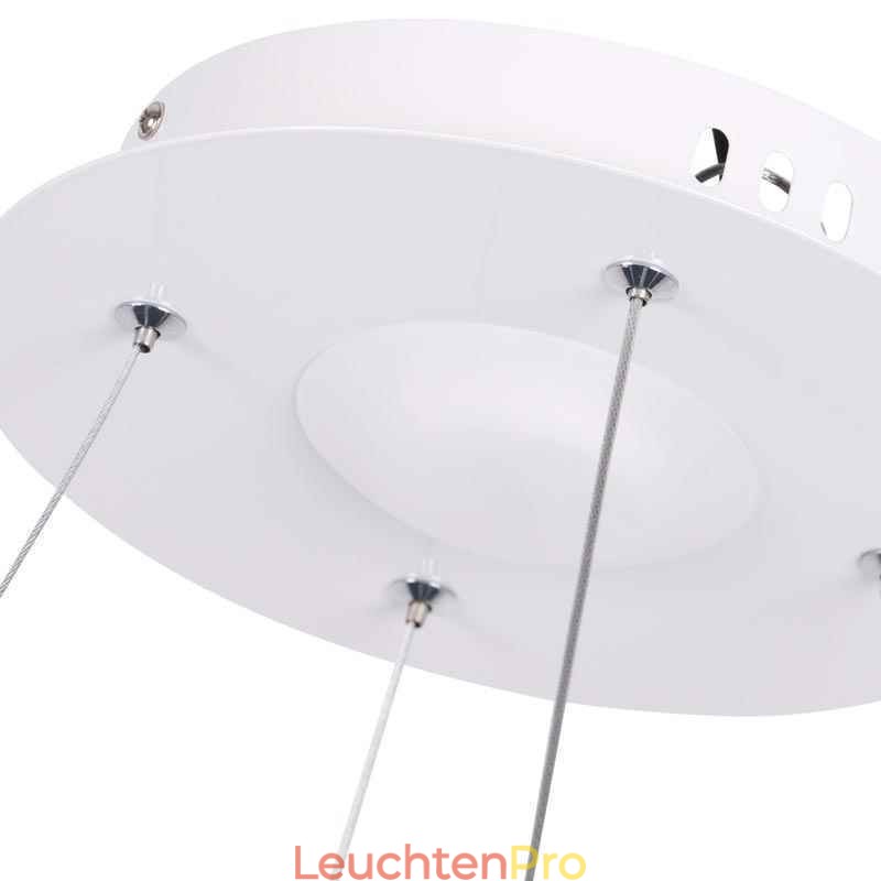 Moderne Pendelleuchte Acryl Kreis Lampe 40cm