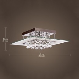 Deckenleuchte Modern Crystal Living 5 Lichter