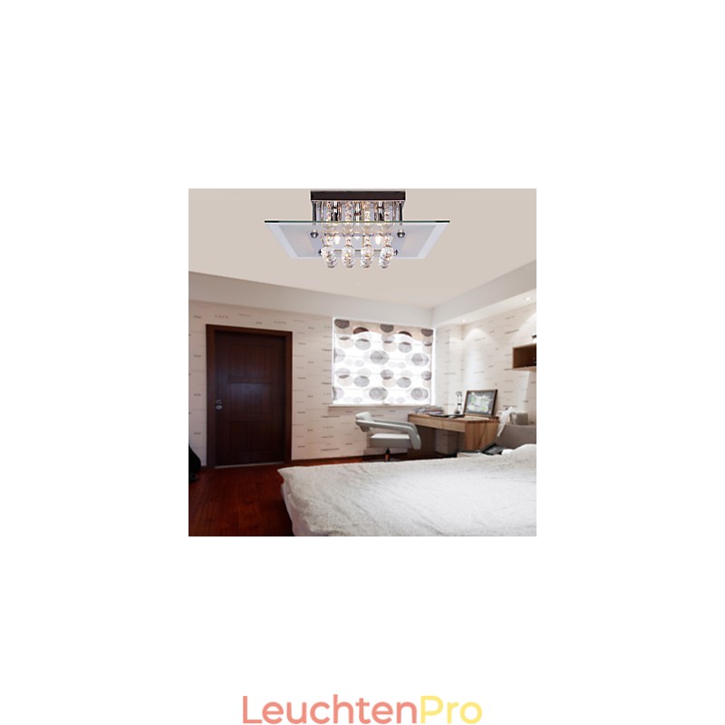 Deckenleuchte Modern Crystal Living 5 Lichter