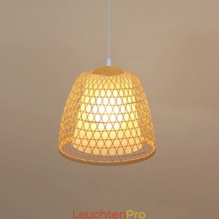 Visual Comfort Dome Bambus-Pendelleuchte Visual Comfort Dome Bambus-Pendelleuchte