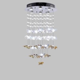 Nordische Pendelleuchte Kreative Schmetterlingsglas-Pendelleuchte