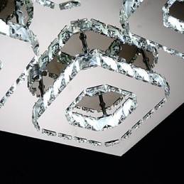 Moderne zeitgenössische galvanisierte Unterputzmontage aus Metall
