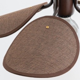 Nordische Pendelleuchte Wabi Sabi Stil Stoff Lampenschirm Dekorative Deckenleuchte