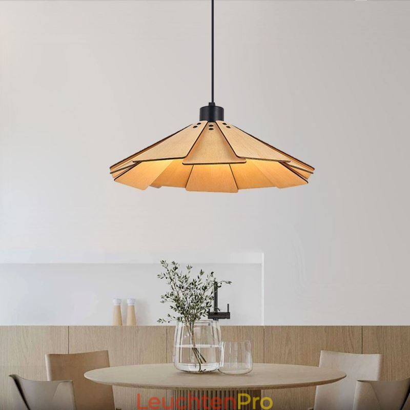 Pendelleuchte Kreative Retro Holz Deckenleuchte