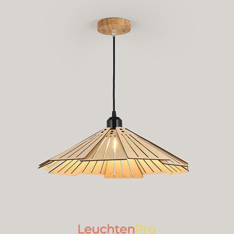 Pendelleuchte Kreative Retro Holz Deckenleuchte
