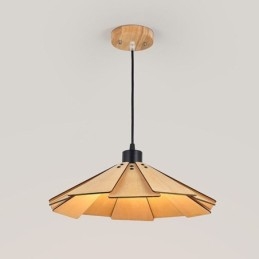 Pendelleuchte Kreative Retro Holz Deckenleuchte