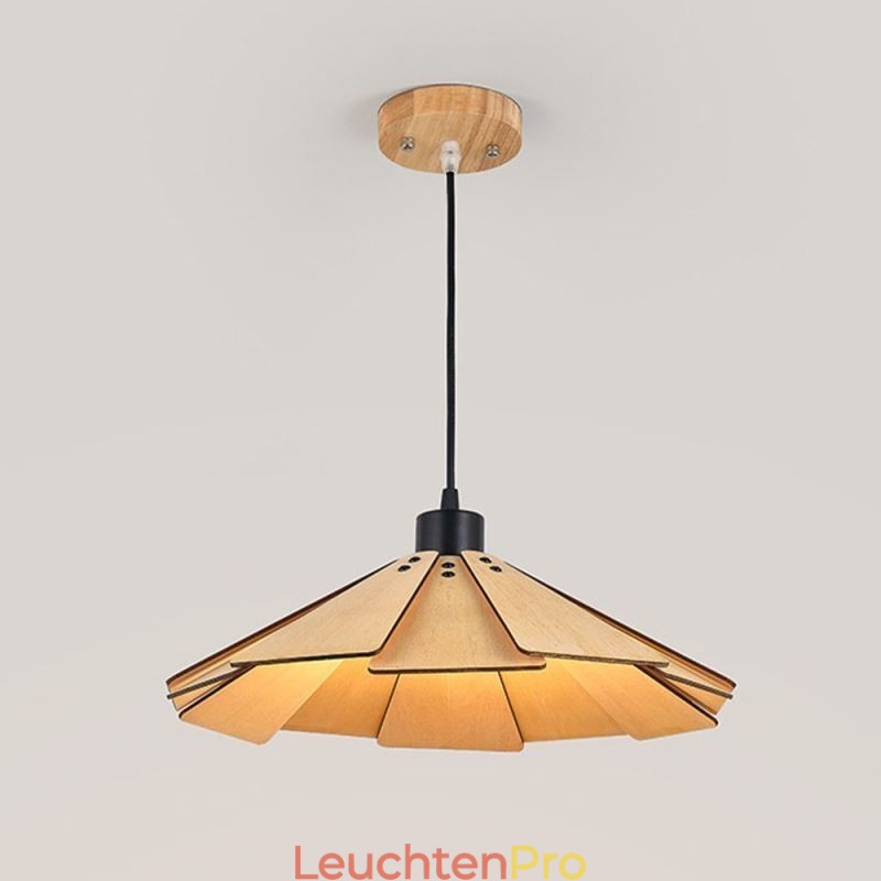 Pendelleuchte Kreative Retro Holz Deckenleuchte
