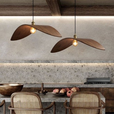 Massivholz Pendelleuchte Kreative Retro Deckenleuchte Massivholz Pendelleuchte Kreative Retro Deckenleuchte