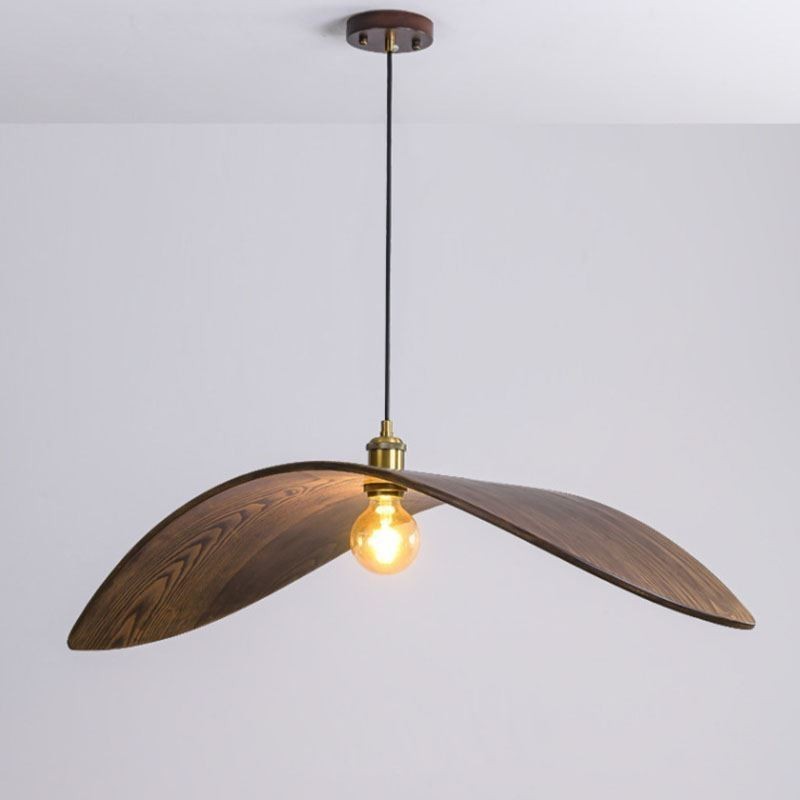 Massivholz Pendelleuchte Kreative Retro Deckenleuchte