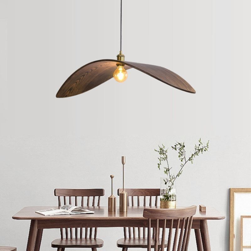 Massivholz Pendelleuchte Kreative Retro Deckenleuchte