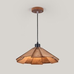Retro Pendelleuchte Kreative Holz Deckenleuchte