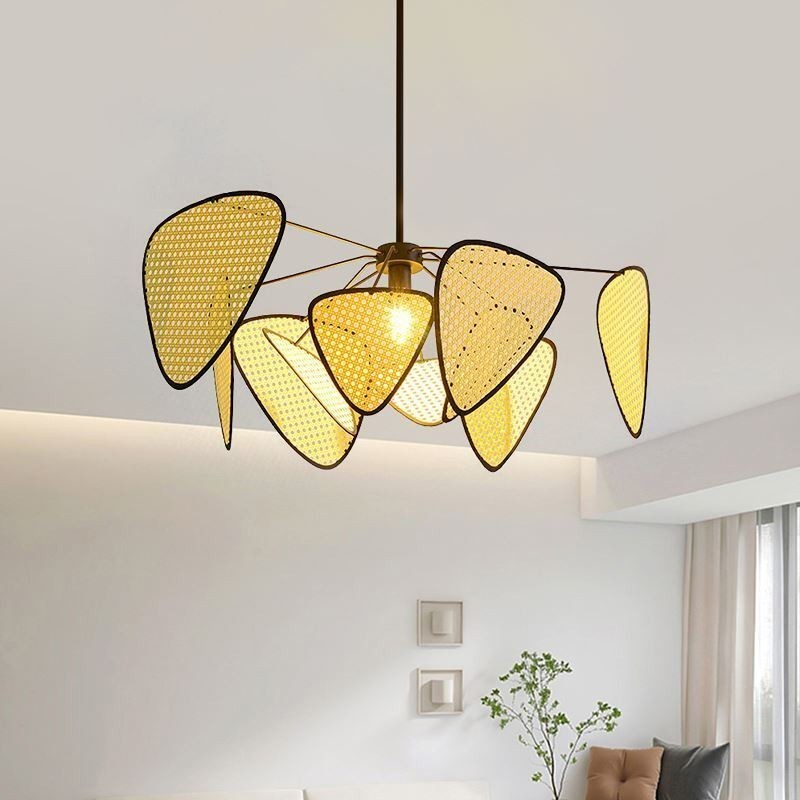 Pendelleuchte Natürliche einfache handgewebte Deckenlampe