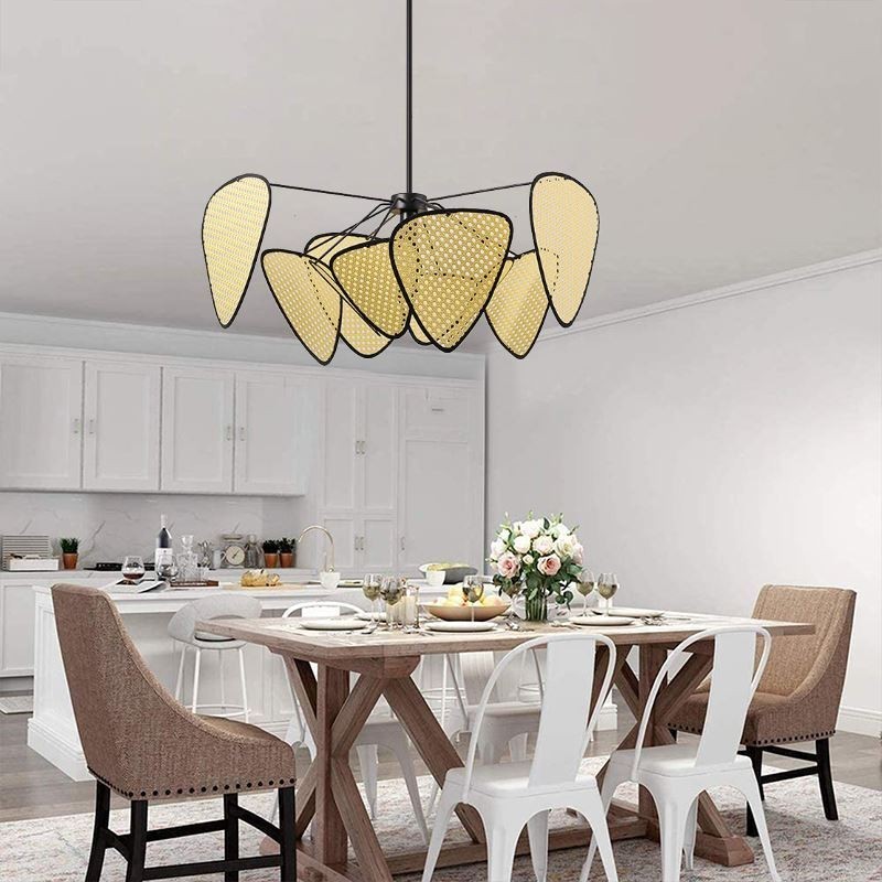 Pendelleuchte Natürliche einfache handgewebte Deckenlampe