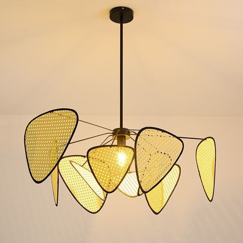 Pendelleuchte Natürliche einfache handgewebte Deckenlampe