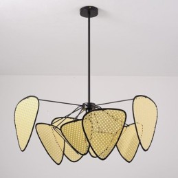 Pendelleuchte Natürliche einfache handgewebte Deckenlampe