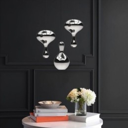 Kreative Pendelleuchte Moderne einfache galvanisierte Glas kleine Deckenleuchte