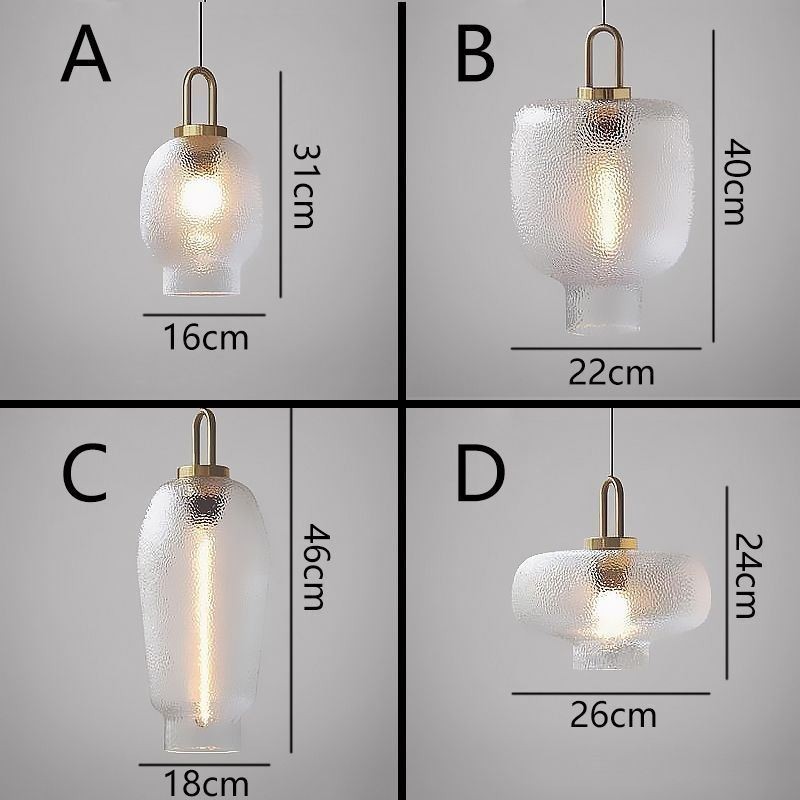 Milchglas Pendelleuchte Moderne minimalistische Schmiedeeisen Deckenleuchte