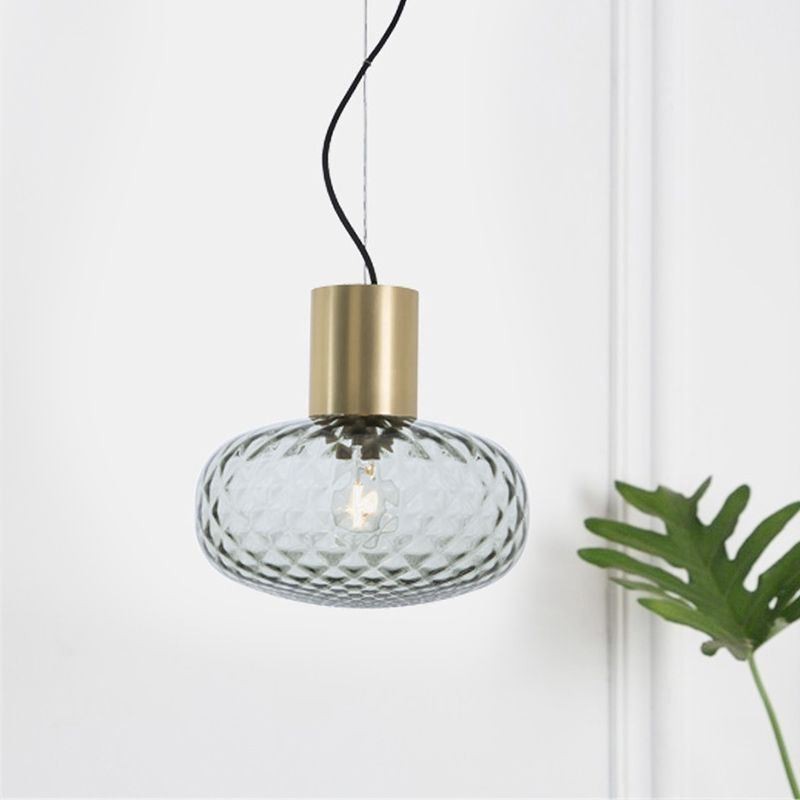 Gitterglas Pendelleuchte Moderne Eisen Einfache Deckenleuchte