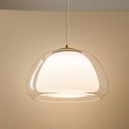 Pendelleuchte Moderne einfache klare Glaspudding-Deckenleuchte