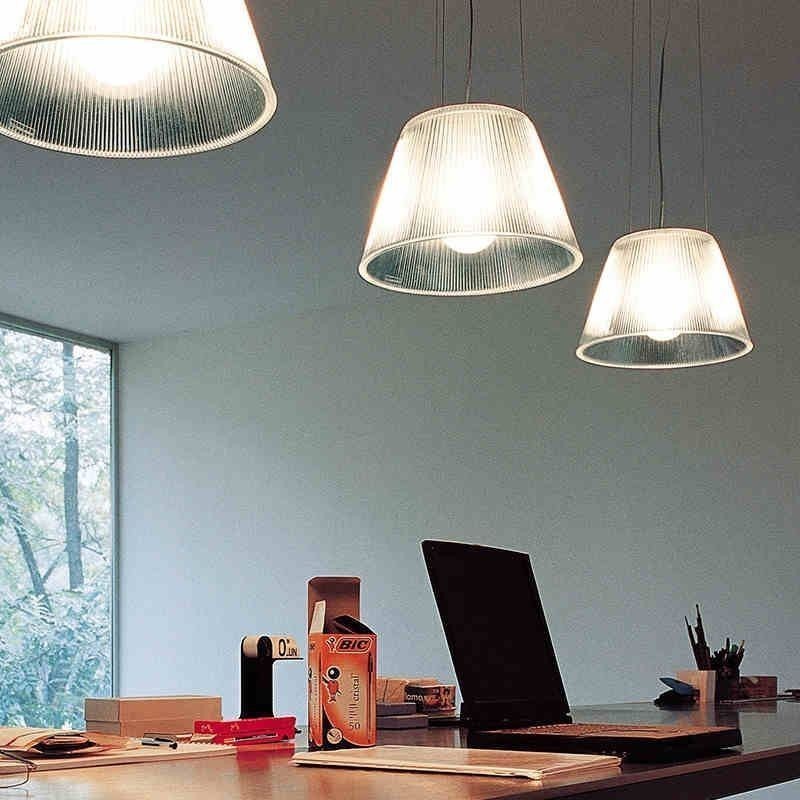 Glas-Pendelleuchte, moderne, einfache Einzel-Deckenleuchte
