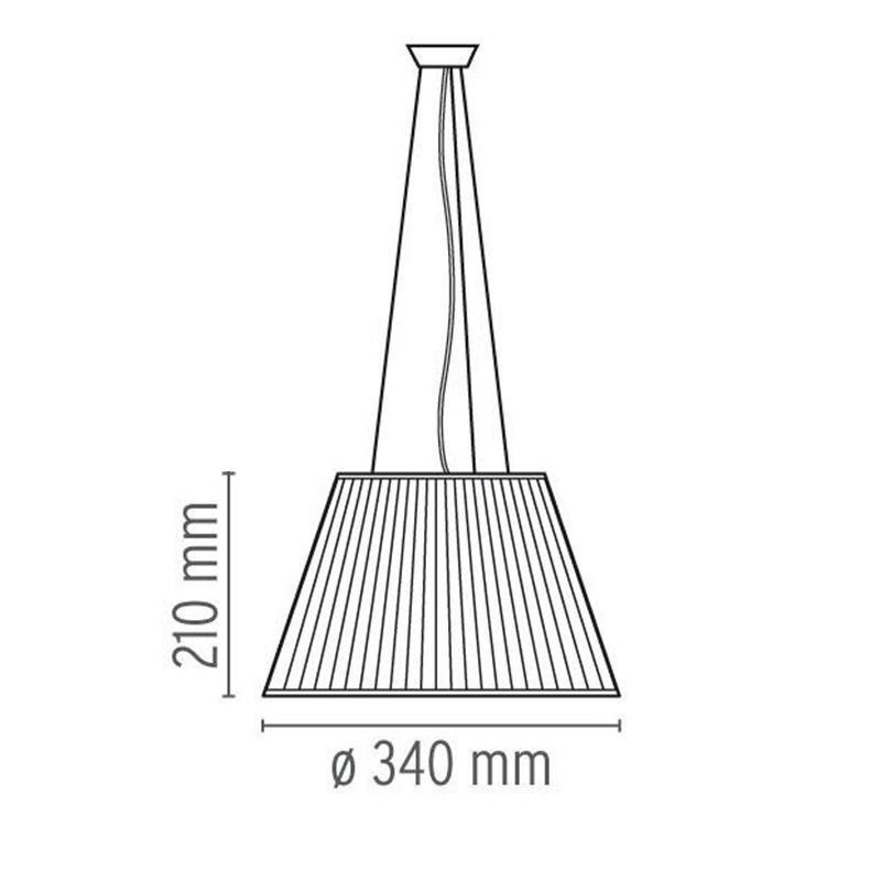 Glas-Pendelleuchte, moderne, einfache Einzel-Deckenleuchte