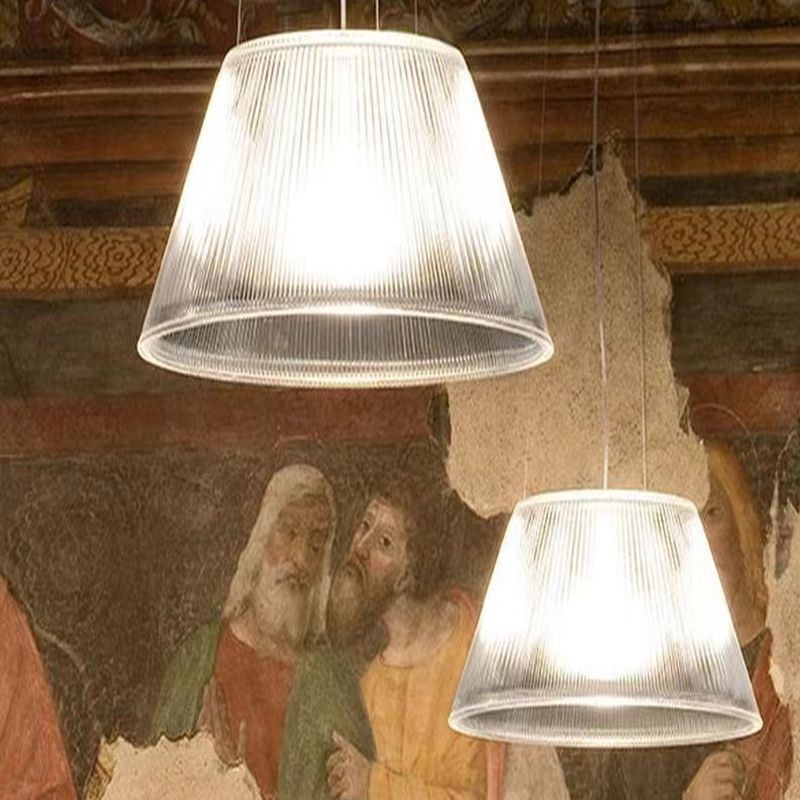 Glas-Pendelleuchte, moderne, einfache Einzel-Deckenleuchte