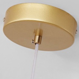 Pendelleuchte Moderne einfache magische Bohnen Molekular Schmiedeeisen Glas Deckenleuchte