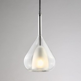 Pendelleuchte Moderne minimalistische Doppelglas-Deckenleuchten