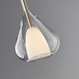 Pendelleuchte Moderne minimalistische Doppelglas-Deckenleuchten