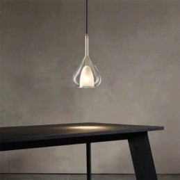 Pendelleuchte Moderne minimalistische Doppelglas-Deckenleuchten