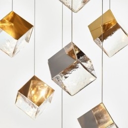 Kreative Glas Pendelleuchte Pavilion Deckenleuchten