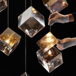 Kreative Glas Pendelleuchte Pavilion Deckenleuchten