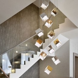 Kreative Glas Pendelleuchte Pavilion Deckenleuchten