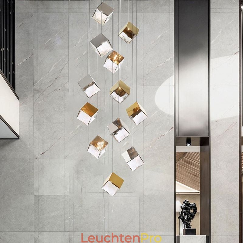 Kreative Glas Pendelleuchte Pavilion Deckenleuchten