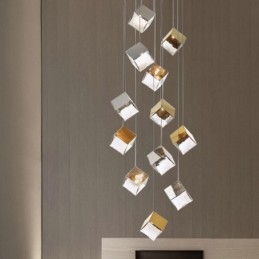 Kreative Glas Pendelleuchte Pavilion Deckenleuchten