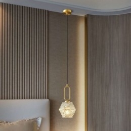 Moderne Pendelleuchte aus Glas für Zuhause, kreative Pendelleuchte