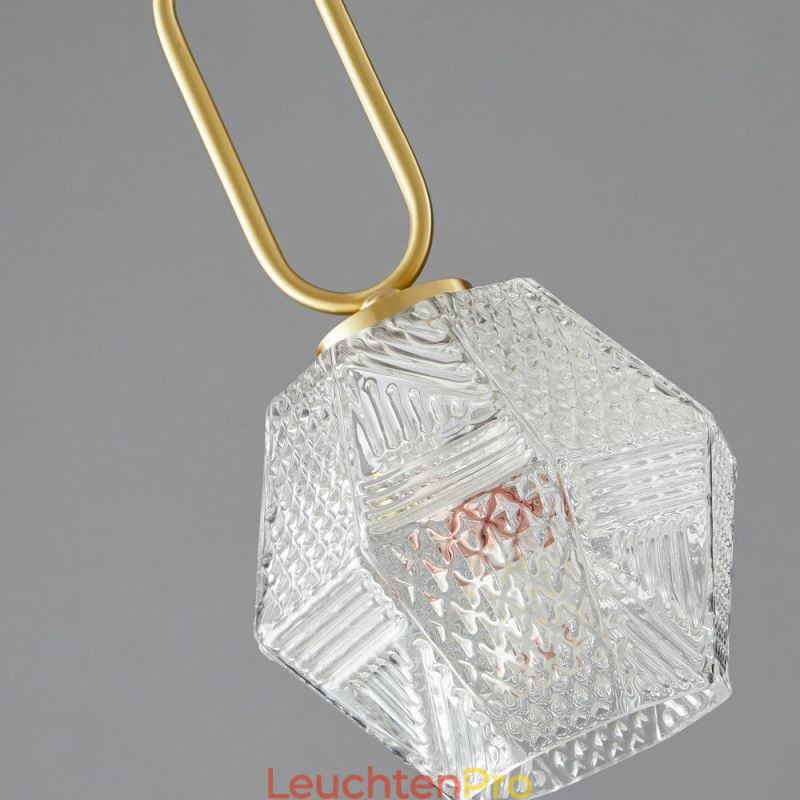 Moderne Pendelleuchte aus Glas für Zuhause, kreative Pendelleuchte