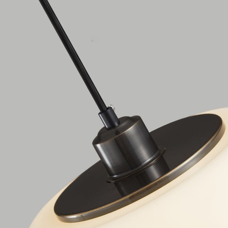 Moderne Glas Pendelleuchte Kürbis Design Pendelleuchte