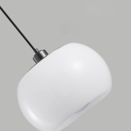 Moderne Glas Pendelleuchte Kürbis Design Pendelleuchte