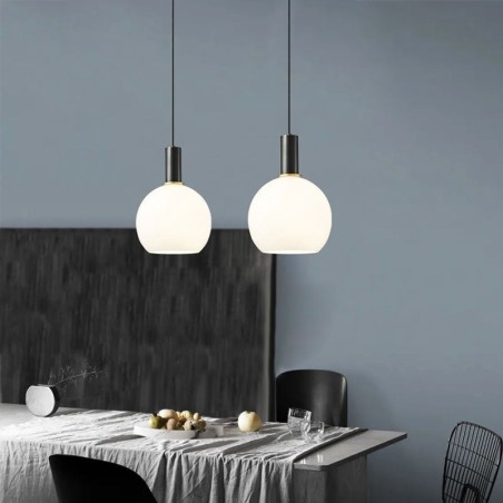 Moderne einfache Pendelleuchte Glas Pendelleuchte Moderne einfache Pendelleuchte Glas Pendelleuchte