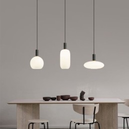 Moderne einfache Pendelleuchte Glas Pendelleuchte
