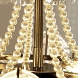 Elegante Glas-Pendelleuchte Blatt-Hängeleuchte