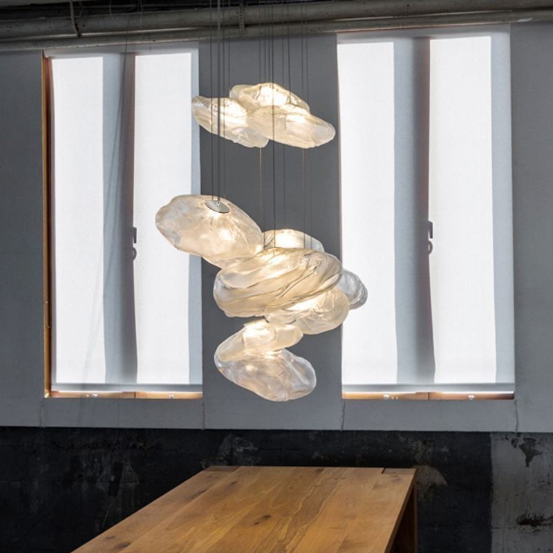 Kreative nordische Pendelleuchte Glas Kronleuchter Kunst Hängeleuchte