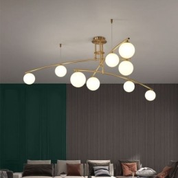 Magic Bean Kronleuchter Glas Pendelleuchte
