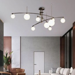 Magic Bean Kronleuchter Glas Pendelleuchte