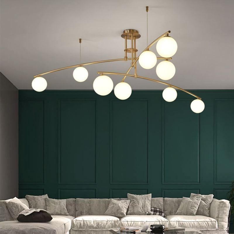 Magic Bean Kronleuchter Glas Pendelleuchte